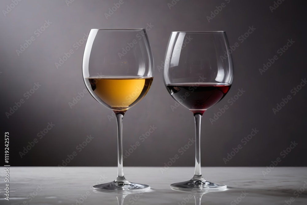 there are two wine glasses sitting next to each other on a table there are two wine glasses sitting next to each other on a table