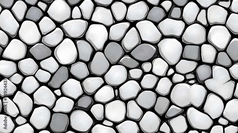 Abstract Grey and White Stone Pattern Design Abstract Grey and White Stone Pattern Design