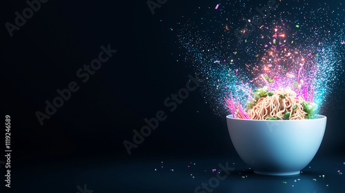 Magical Noodle Burst: A vib...