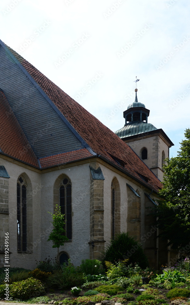 Historical Church in the Old Town of Hornburg, Lower Saxony Historical Church in the Old Town of Hornburg, Lower Saxony