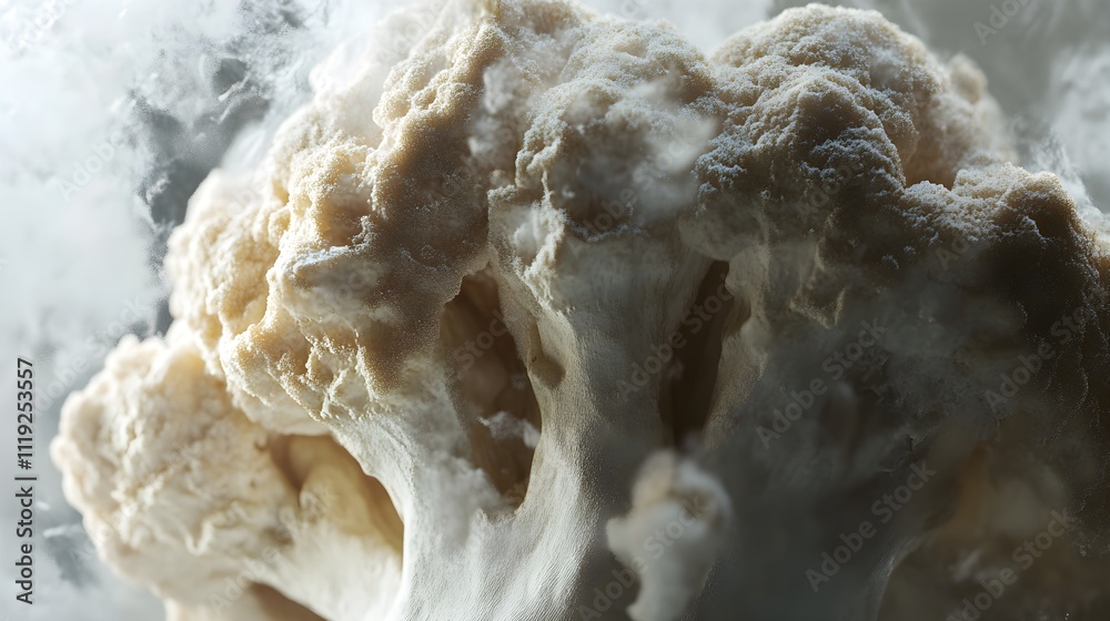 Dramatic eruption of powdery substance laboratory scientific experiment controlled environment close-up physics concept Dramatic eruption of powdery substance laboratory scientific experiment controlled environment close-up physics concept