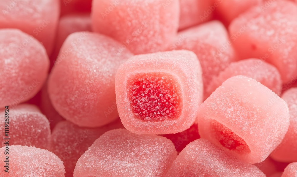 pink strawberry dream gummies, Generative AI pink strawberry dream gummies, Generative AI