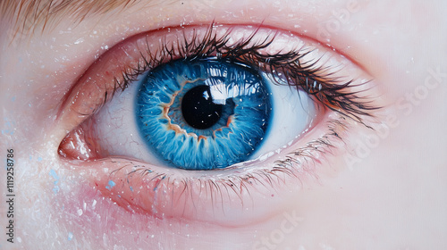 Cosmic Blue Eye: A mesmeriz...