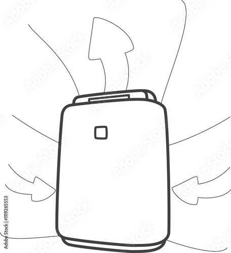 空気清浄機（空気循環）