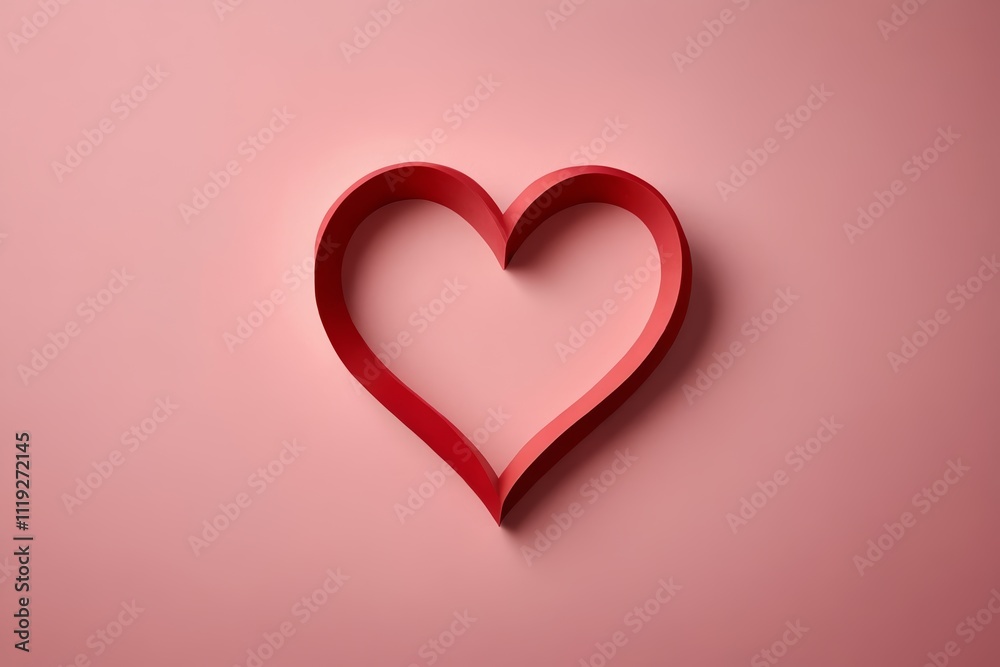a close up of a heart shaped object on a pink background a close up of a heart shaped object on a pink background
