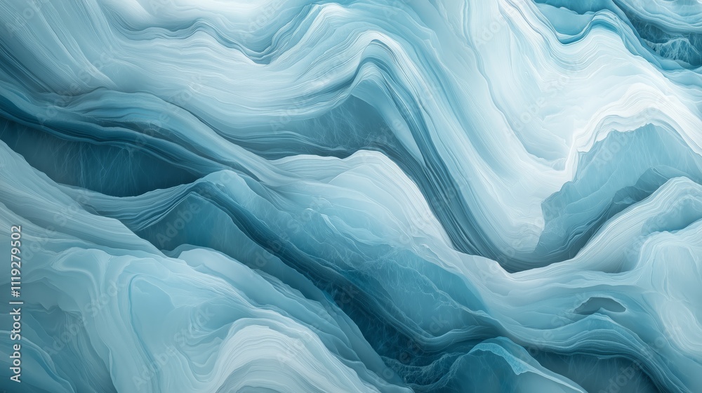 Luxurious Marble Texture with Soothing Blue Gradient - made with Generative AI Luxurious Marble Texture with Soothing Blue Gradient - made with Generative AI