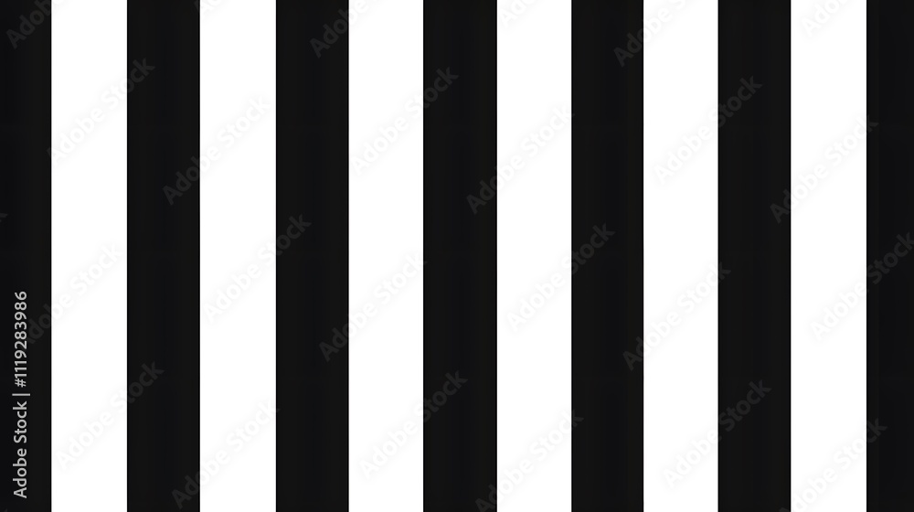 Simple black and white vertical stripes pattern. Simple black and white vertical stripes pattern.