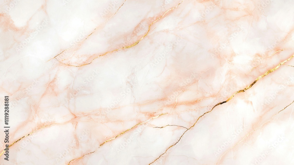 A smooth, polished marble surface featuring soft pink and white hues, with delicate veining creating an elegant and luxurious appearance.