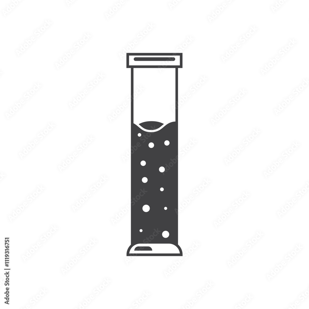 Science lab bottle icon in flat style. Laboratory glassware equipment vector illustration on isolated background. Test tube sign business concept. Science lab bottle icon in flat style. Laboratory glassware equipment vector illustration on isolated background. Test tube sign business concept.