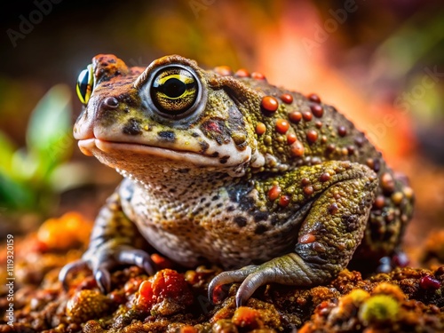 Aerial Photography Natterjack Toad Studio Scene photo