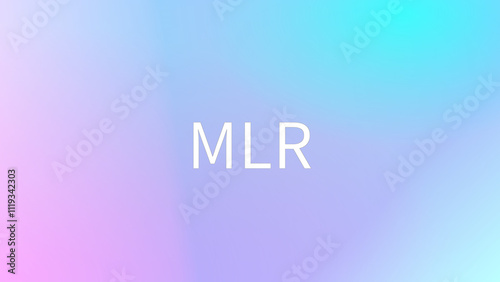 MLR のグラデーション背景イラスト