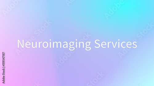 Neuroimaging Services のグラデーション背景イラスト