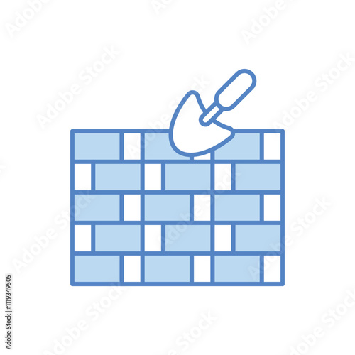 Wall Construction vector icon