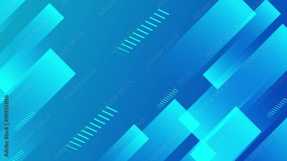 dynamic geometric shapes and lines on a blue gradient background seamless 4k video background motion pop art design dynamic geometric shapes and lines on a blue gradient background seamless 4k video background motion pop art design