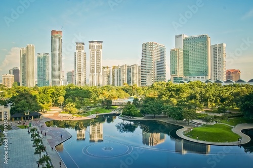 Photography KLCC Park with in Kuala Lumpur, Malaysia