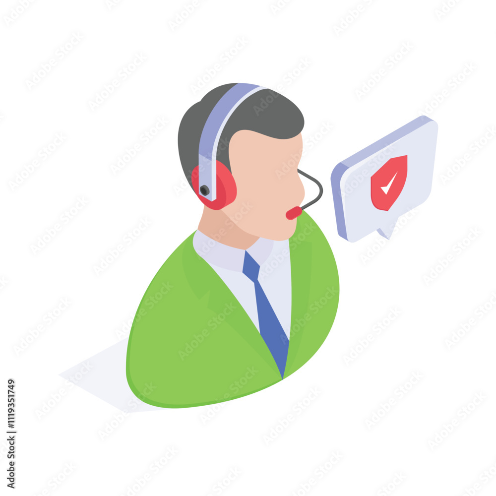 Customer service representative providing insurance support and assistance