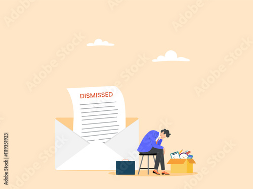 The economic downturn has forced companies to lay off employees