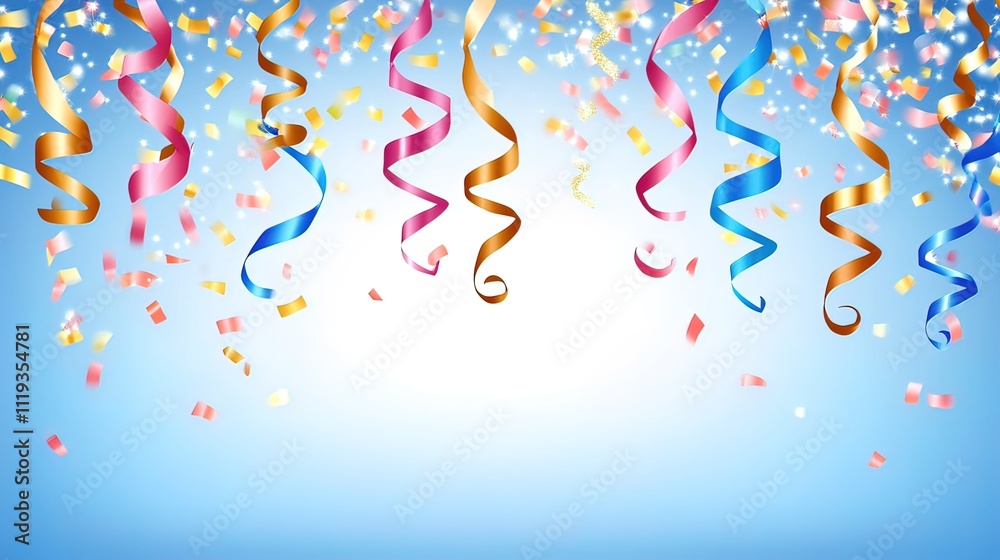 Confetti Celebration Background Confetti Celebration Background