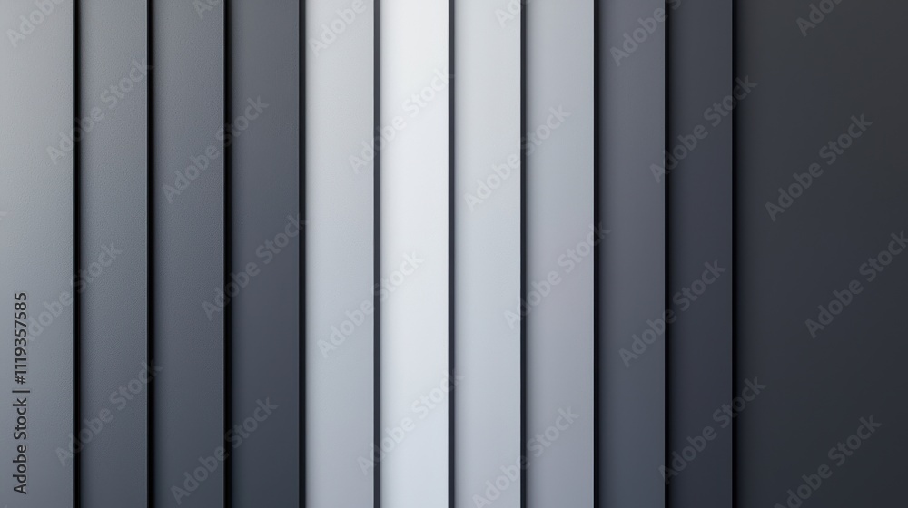 A series of vertical lines in varying shades of gray, creating a harmonious and minimalist pattern. A series of vertical lines in varying shades of gray, creating a harmonious and minimalist pattern.
