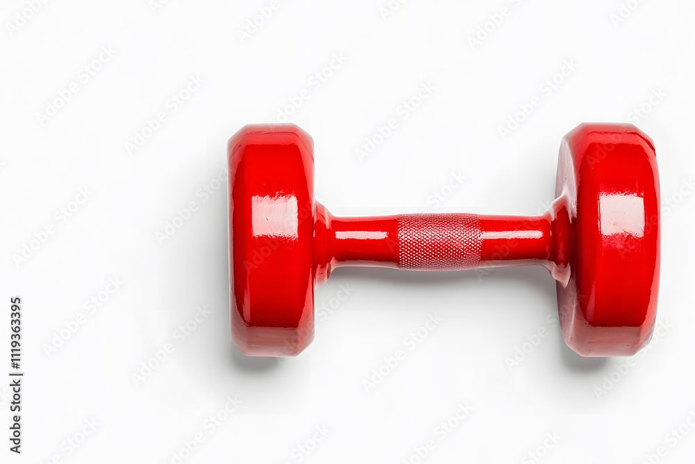 Colorful Fitness Dumbbell Weights Isolated On White Background Colorful Fitness Dumbbell Weights Isolated On White Background