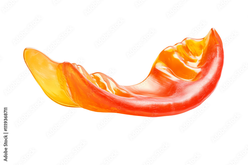 A vibrant red and yellow bell pepper with a glossy surface, showcasing its natural curves and colors, perfect for healthy recipes and culinary presentations. A vibrant red and yellow bell pepper with a glossy surface, showcasing its natural curves and colors, perfect for healthy recipes and culinary presentations.