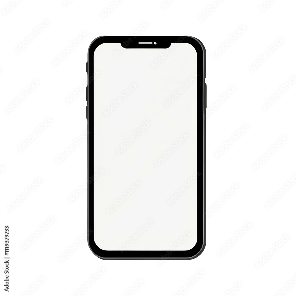 シンプルなスマホのイラスト シンプルなスマホのイラスト