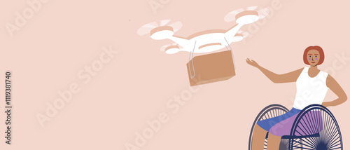 Women together as unity, perfect imperfection concept for international women's day, flat vector stock illustration with feminists for March 8