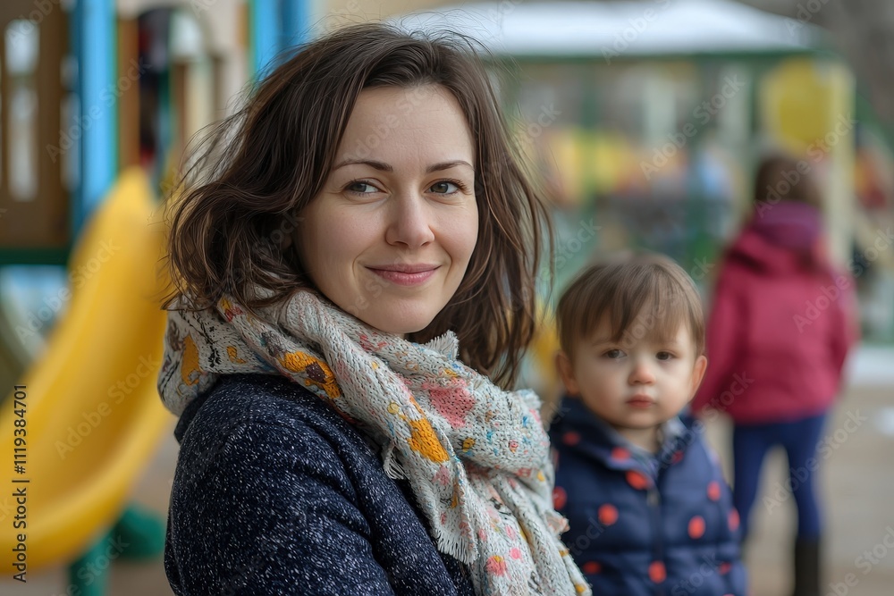 Educator is engaged in the development of children of preschool age up to 7 years of age, toddlers and already growing children