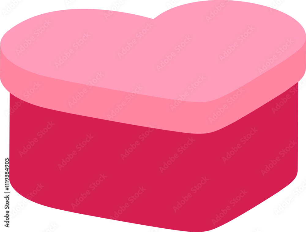 Heart shaped gift box icon.
Heart shaped Valentine's Day gift box flat vector illustration.Transparent background. Heart shaped gift box icon.
Heart shaped Valentine's Day gift box flat vector illustration.Transparent background.
