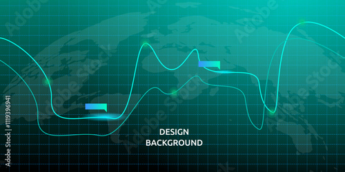 Digital currency bitcoin investment technology business concept background