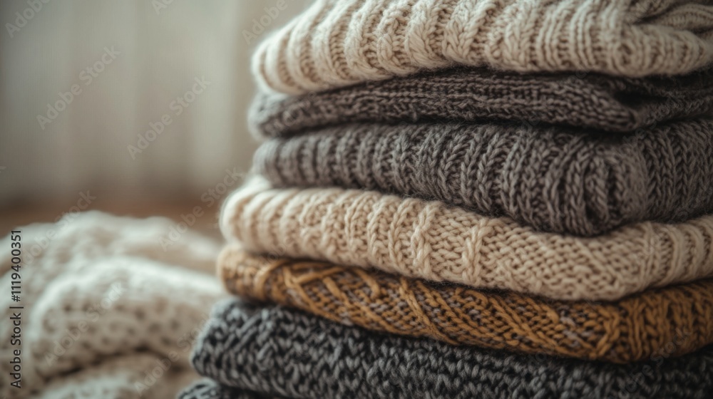 Cozy knitwear stack: warmth and style for the cold season Cozy knitwear stack: warmth and style for the cold season
