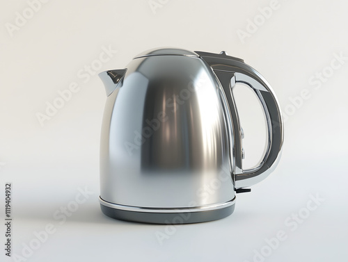 electric kettle isolated on white