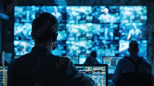 A close-up view of a cybersecurity team discussing threat detection strategies, showcasing how collaboration and human expertise are key to developing robust security solutions