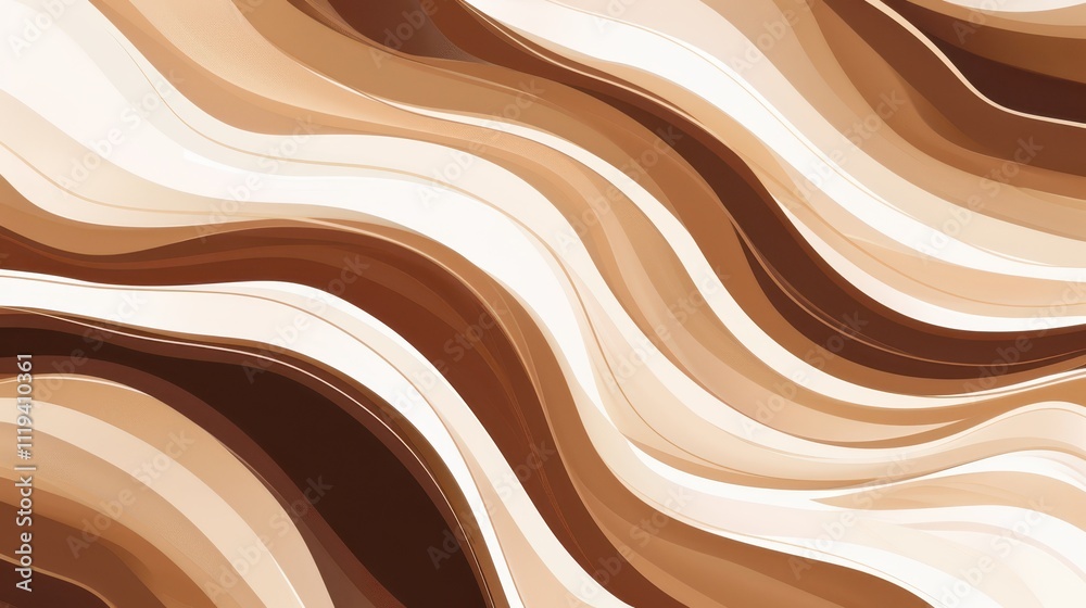 Abstract Brown Wave Background: Elegant Swirls and Curving Lines for Modern Design. Perfect for Wallpaper, Digital Art, and Graphic Projects. Abstract Brown Wave Background: Elegant Swirls and Curving Lines for Modern Design. Perfect for Wallpaper, Digital Art, and Graphic Projects.