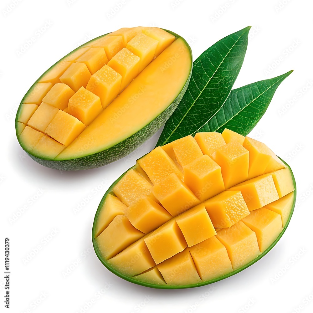 mango isolated on white background mango isolated on white background