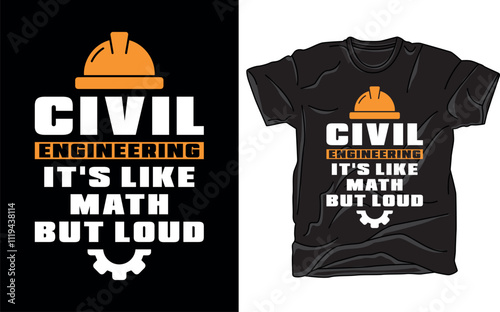 Civil Engineer T shirt Design