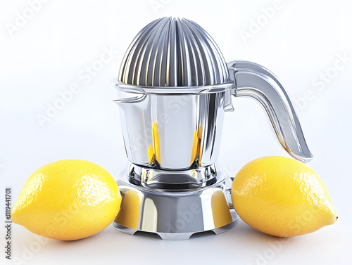 lemon squeezer with lemon