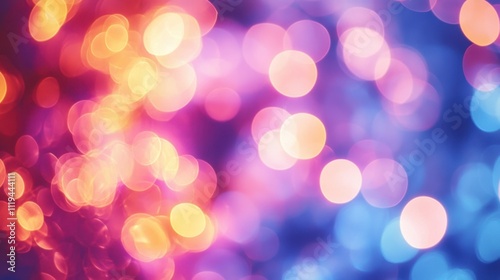 The Colorful Bokeh Lights