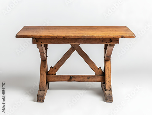 old wooden table