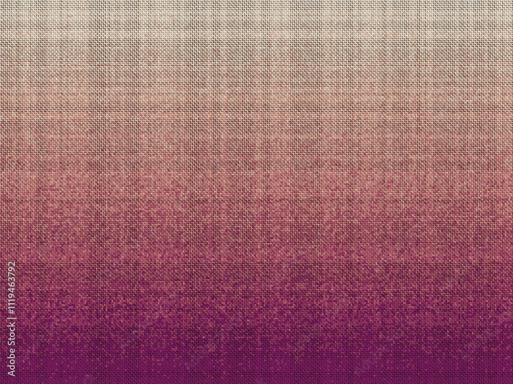Fototapeta premium Abstract ombre background with a textured fabric effect, transitioning from beige to deep purple.