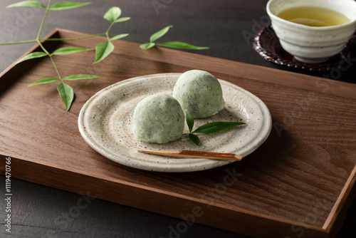 抹茶大福餅
