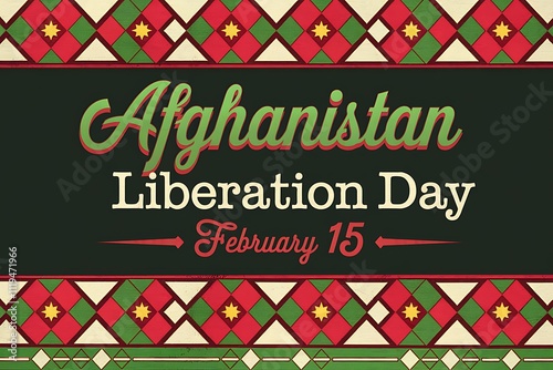 Afghanistan Liberation Day – February 15th, Celebrating Afghanistan's Freedom and National Pride photo