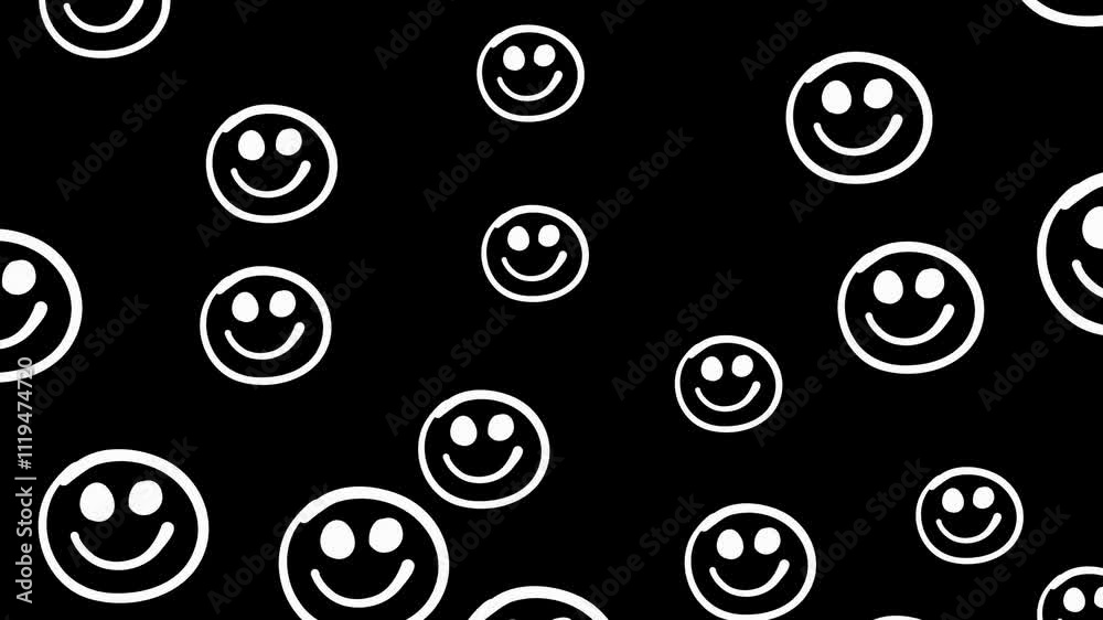 happy emoji animation video. smiley happy emoji animation video. smiley