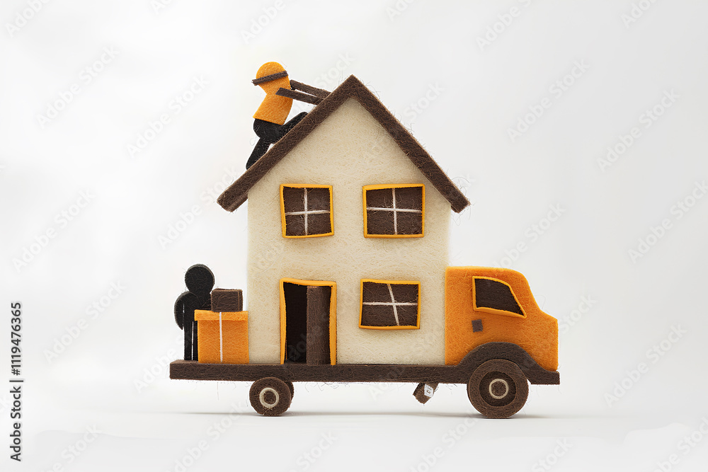 住まいの引越作業風景-2