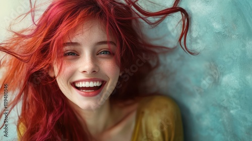 The Joyful Redhead Portrait