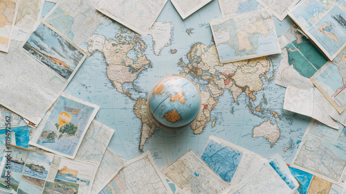 Globe & Postcards: A small ...