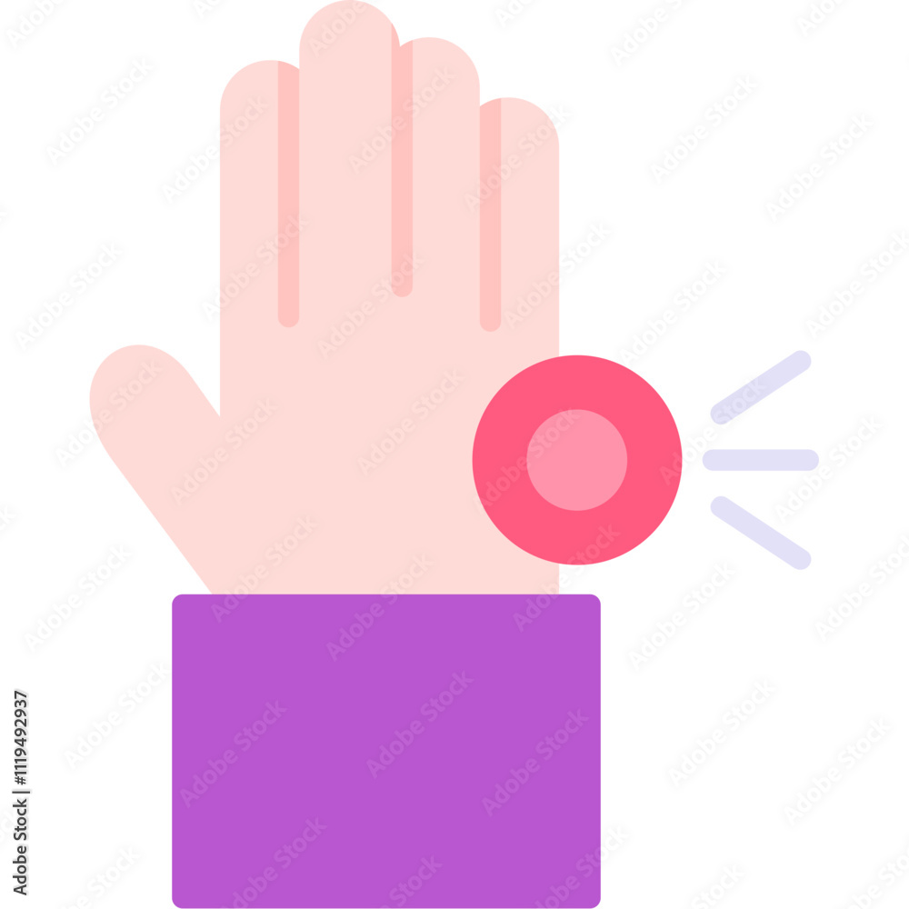 Fototapeta premium Carpals Icon