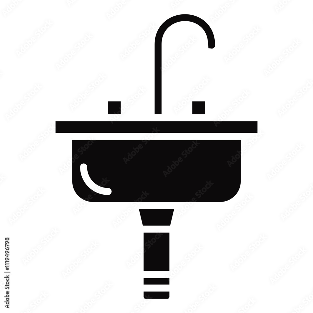 Obraz premium Sink Icon