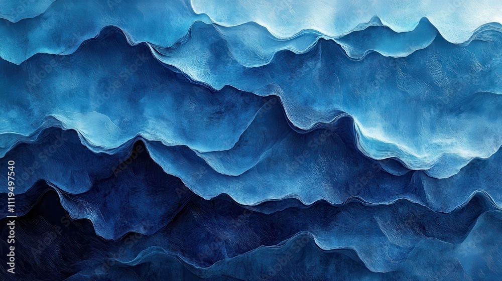 Serene Shades of Blue Waves Abstract Background for Design and Creative Projects Featuring Soft Textures and Fluid Forms in Cool Color Palette Serene Shades of Blue Waves Abstract Background for Design and Creative Projects Featuring Soft Textures and Fluid Forms in Cool Color Palette