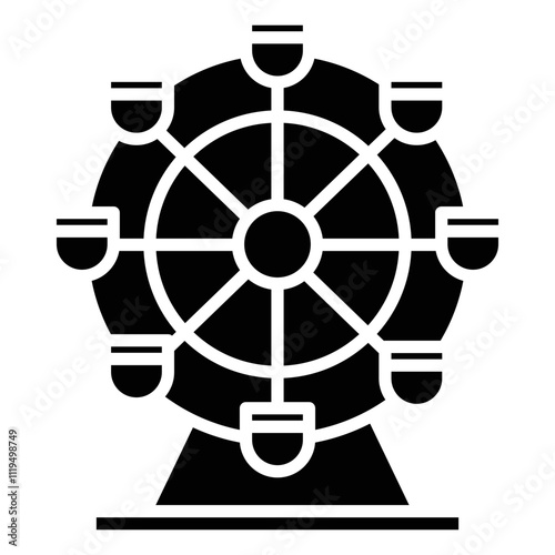 Ferris Wheel Icon